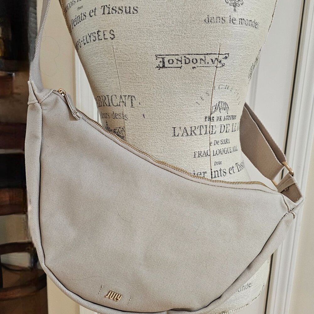 July Crossbody Canvas Bag